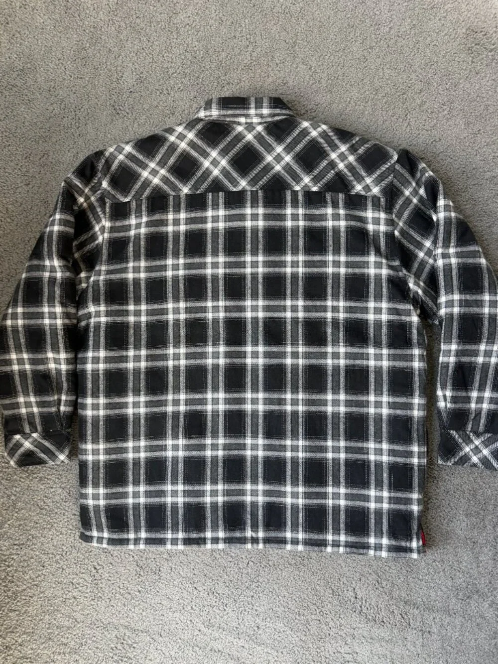 Snap-On Tools Choko Sawbuck Hackert Quilted Flannel Shacket Jacket Mens 3XL -NWT